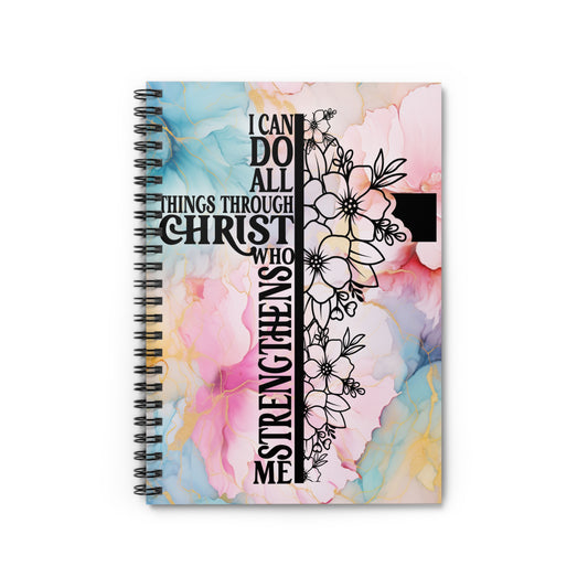 ‘I Can’ Spiral Notebook - Ruled Line